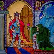 Stained Glass Window (Beauty and the Beast)