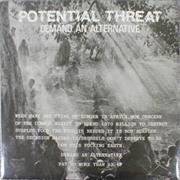 Potential Threat : "Demand an Alternative"