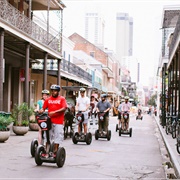 Rode Segway in New Orleans