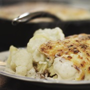 Bloemkoolgratin Met Gehakt En Puree