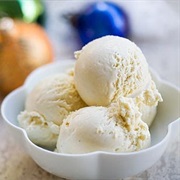 Eggnog Ice Cream
