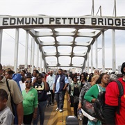 Walk Across the Edmund Pettus Bridge in Selma, AL