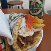 Eat a Gyro in Greece