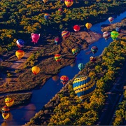 Albuquerque, USA During Its International Balloon Fiesta