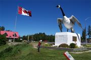 Canada Goose Statue, Wawa