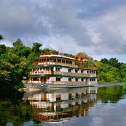 Boat Trip on the Amazonas River, Brazil