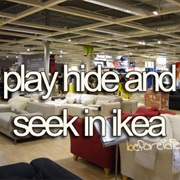 Play Hide&Seek in Ikea