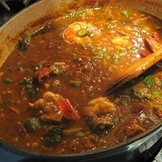 West African Okra Seafood Gombo