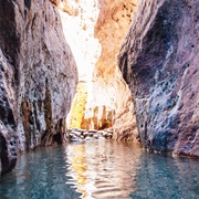 Hot Springs at Lake Mead