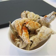 Fish Skin Fritters
