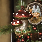 Mushroom Ornament