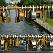 Place a Love Lock on Corkstown Bridge, Ottawa