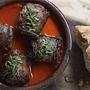 Chorizo-Stuffed Medjool Dates (Illinois)