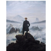Wanderer Above the Sea of Fog - Caspar David Fredrich
