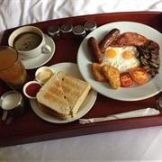 Made Breakfast in Bed for Someone