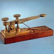 1837 - Telegraph Line  (S. Morse)