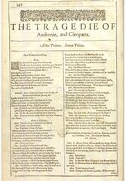 Antony and Cleopatra (William Shakespeare)