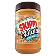 Skippy Natural Creamy Peanut Butter