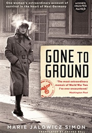 Gone to Ground (Marie Jalowicz Simon)
