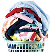 Done Laundry Only When You've Run Out of Clean Clothes