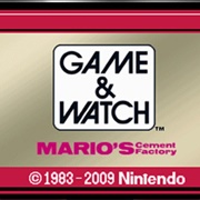Game &amp; Watch: Mario&#39;s Cement Factory