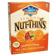 Blue Diamond Almond Nut-Thins Cheddar Cheese