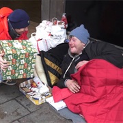 Give the Homeless Presents on Christmas