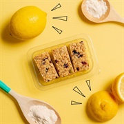 Lemon Blueberry Flapjack