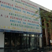 Constitution Hill in Johannesburg, South Africa