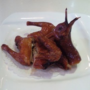 Whole Fried Baby Duck