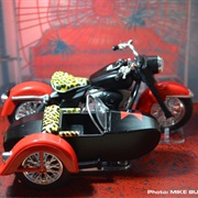Batman '66 Black Widow Motorcycle
