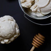 Honey and Ginger Ice Cream