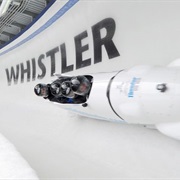 Bobsled in Whistler, British Columbia