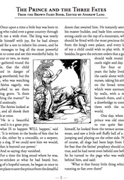 A Fairytale From a Culture Other Than Your Own (The Prince and the Three Fates)