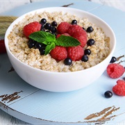 Oatmeal With Berries