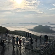 Unkai Terrace in Tokachi, Japan