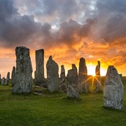 Callanish Stones, Isle of Lewis. Scotland. C2900 BC - 2600 BC