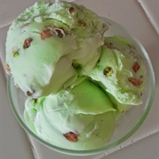 Pistachio Almond Ice Cream