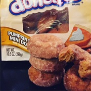 Pumpkin Spice Mini Donettes