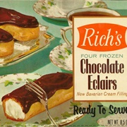 Frozen Chocolate Eclairs