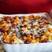 Sausage and Butternut Squash Casserole