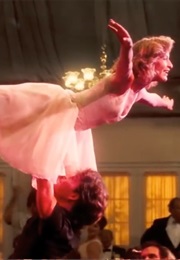 Baby Does "The Lift" in Dirty Dancing (1987)