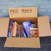 Give Away Books to Those in Need
