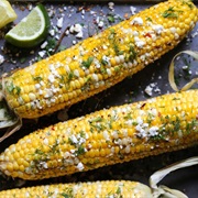 Grilled Corn With Dill &amp; Tarragon