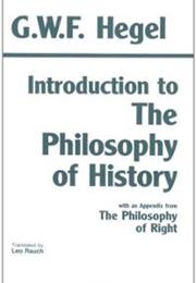 Hegel Philosophy of History