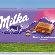 Milka Bunte Kakaolinsen