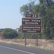 Followed a Roadside Sign