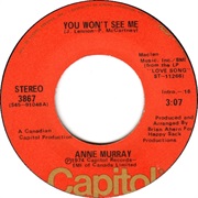 You Won&#39;t See Me - Anne Murray