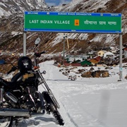 Mana Pass, India