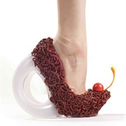 With a Cherry on Toe